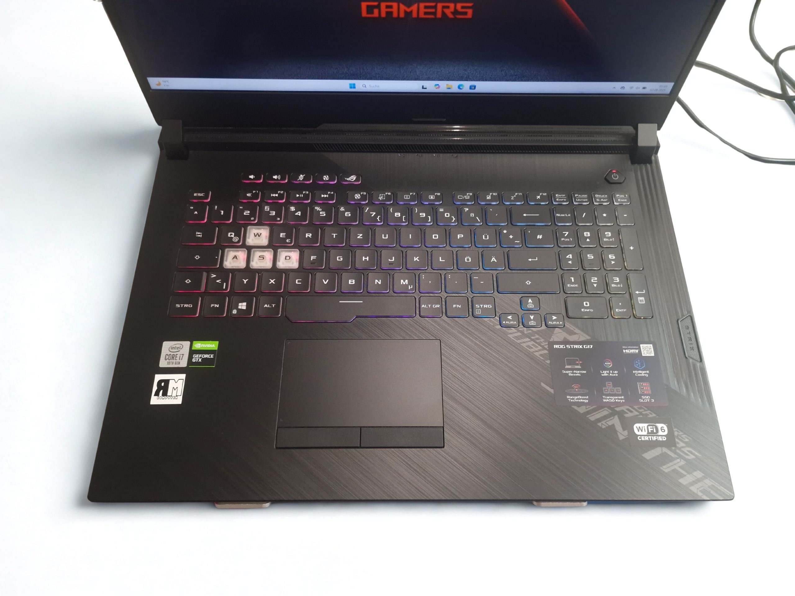 ⭐ASUS ROG StriX – i7 10th, GTX 1660 Ti 6GB, 16GB RAM, 2x SSD, AURA, OVP – GAMING! – TOP!⭐ – Bild 3