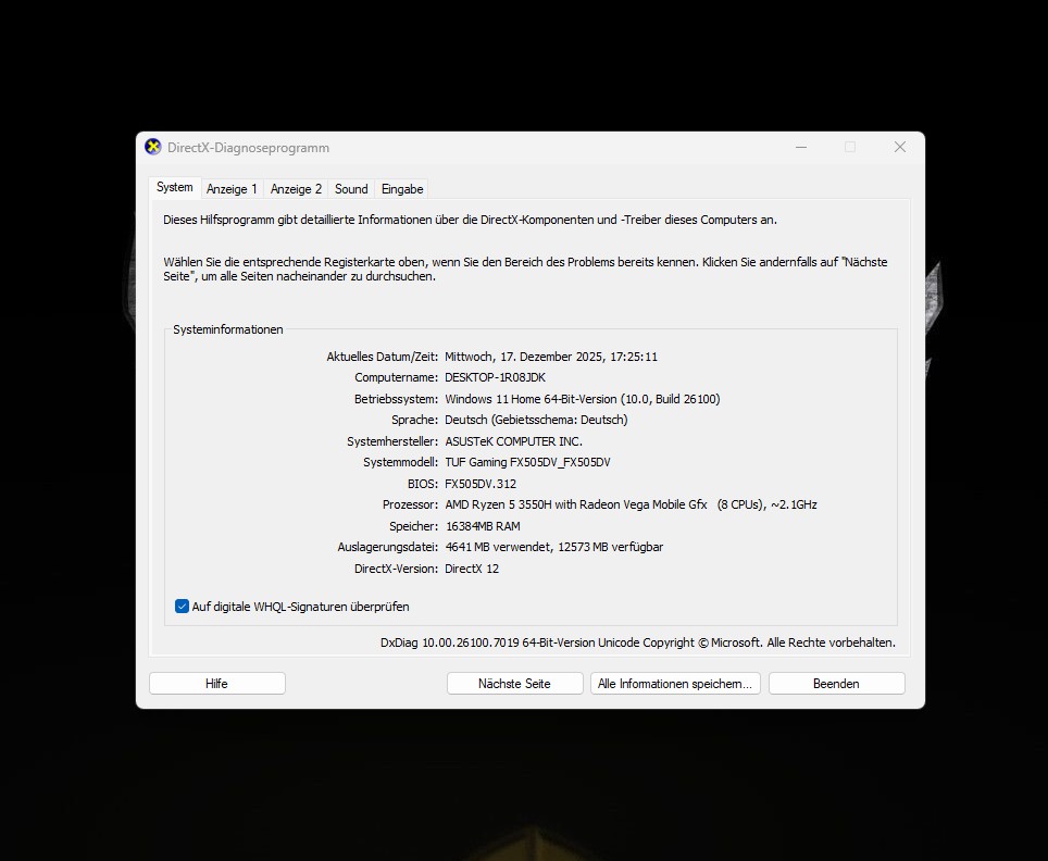 ⭐ASUS TUF FX505DV – Ryzen 5, RTX 2060 6GB, 16GB RAM, 2x SSD, RGB – GAMING - TOP!⭐ – Bild 9