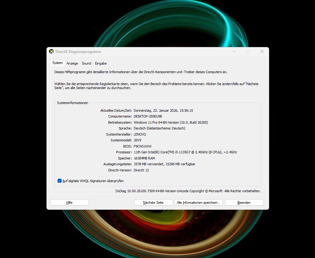 ⭐Lenovo ThinkBook 13s – i5 11th, 16GB RAM, 512GB SSD, Alu – Business Laptop – TOP!⭐ – Bild 6