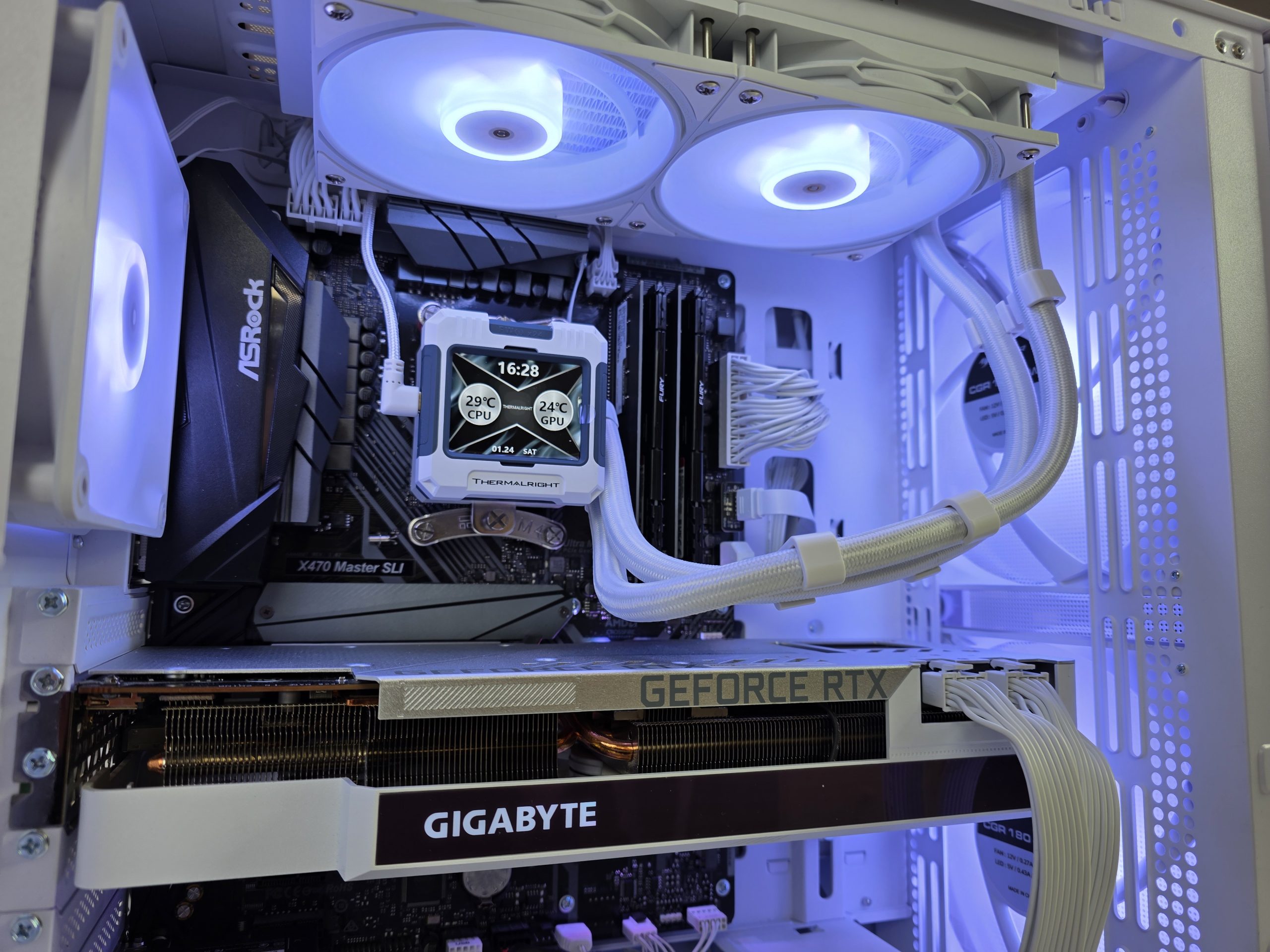 ⭐RMC Gaming PC – Ryzen 7 5700G, RTX 3080 10GB, 32GB RAM, 1000GB SSD, RGB, WaKu – TOP!⭐ – Bild 4