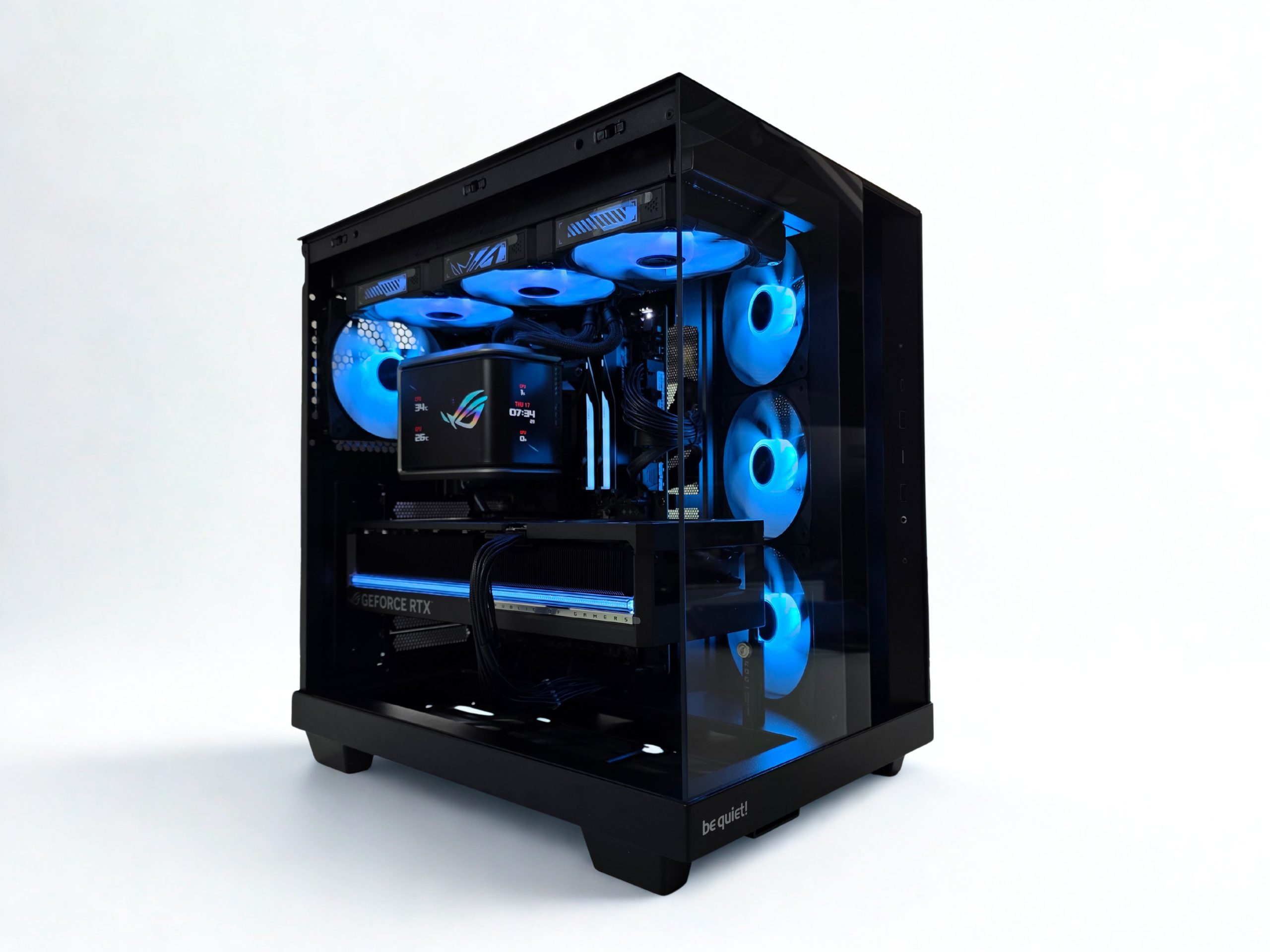 ⭐RMC Gaming PC – RYZEN 9 9950X3D, RTX5080 16GB, 64GB DDR5 RAM, 4000GB SSD, WaKU, ASUS ROG - TOP⭐ – Bild 2