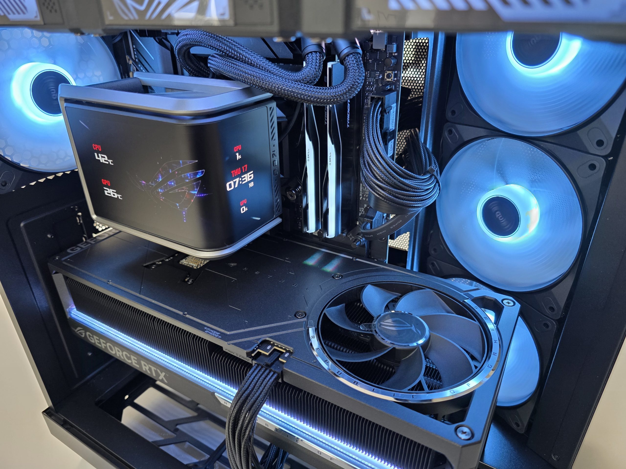 ⭐RMC Gaming PC – RYZEN 9 9950X3D, RTX5080 16GB, 64GB DDR5 RAM, 4000GB SSD, WaKU, ASUS ROG - TOP⭐ – Bild 5