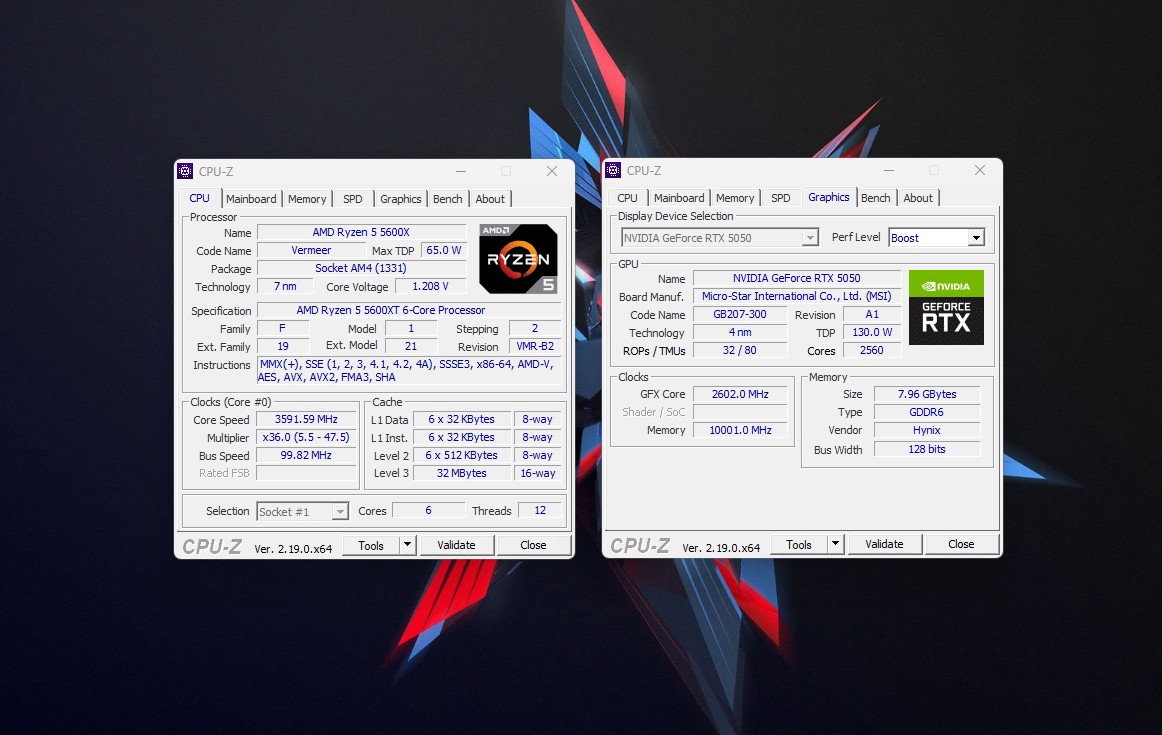 ⭐RMC Gaming MiniPC – RYZEN 5 5600XT, RTX5050 8GB, 16GB RAM, 1000GB SSD - TOP⭐ – Bild 7