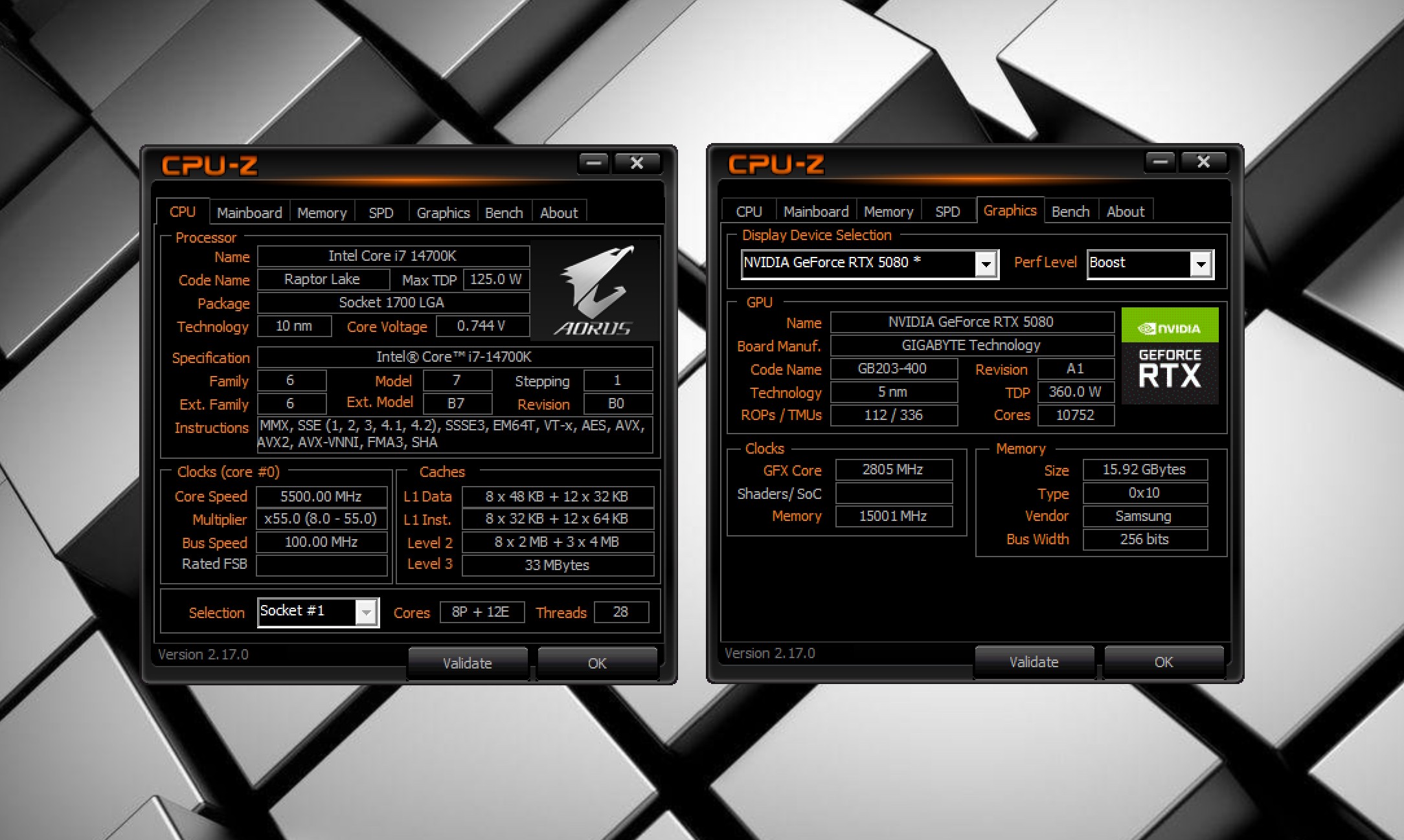 ⭐RMC AORUS Gaming PC – i7 14700K, RTX5080 16GB, 32GB DDR5 RAM, 4000GB SSD, WaKU, AORUS - TOP⭐ – Bild 6