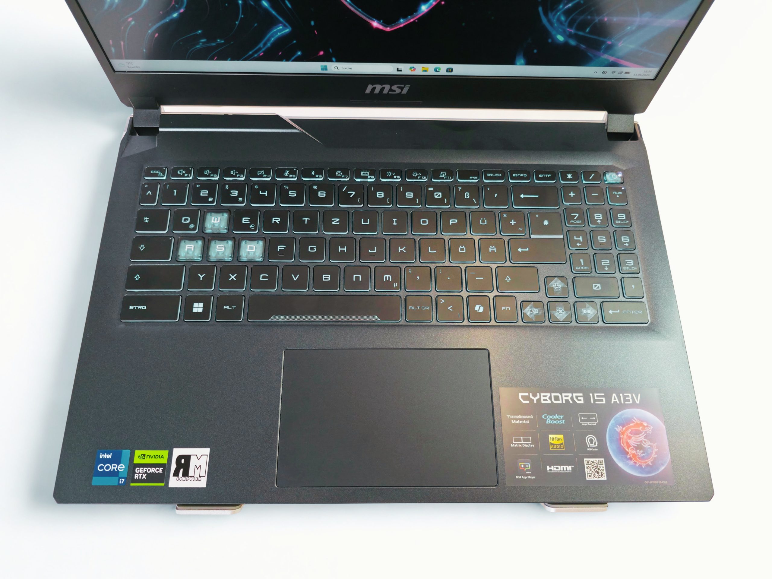⭐MSI Cyborg 15 – i7 13th, 2000GB SSD, RTX 4060 8GB, 16GB DDR5 RAM, OVP, BJ: 06/2025 - TOP!⭐ – Bild 3