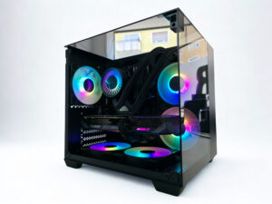 ⭐RMC Mini Gaming PC – RYZEN 5 9600X, RX 9060XT 16GB, 32GB DDR5 RAM, 1000GB SSD, WaKU - TOP⭐