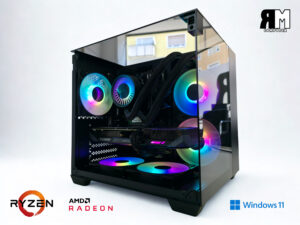 ⭐RMC Mini Gaming PC – RYZEN 5 9600X, RX 9060XT 16GB, 32GB DDR5 RAM, 1000GB SSD, WaKU - TOP⭐