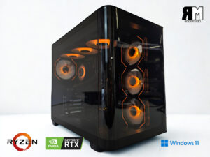 ⭐RMC Gaming PC – RYZEN 7 7800X3D, RTX5070 12GB, 32GB DDR5 RAM, 1000GB SSD, WaKU - TOP⭐