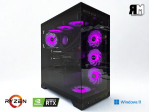⭐RMC Gaming PC – RYZEN 7 7800X3D, RTX5060 Ti 8GB, 32GB DDR5 RAM, 1000GB SSD, WaKU - TOP⭐
