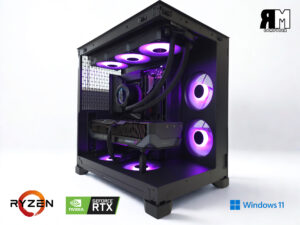 ⭐RMC Gaming PC – RYZEN 7 9800X3D, RTX 5070 Ti 16GB, 32GB DDR5 RAM, 1000GB SSD, WaKU - TOP⭐