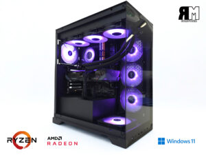 ⭐RMC Gaming PC – Ryzen 7 5700X, RT 9070 XT 16GB, 32GB RAM, 1000GB SSD, WaKU - TOP⭐