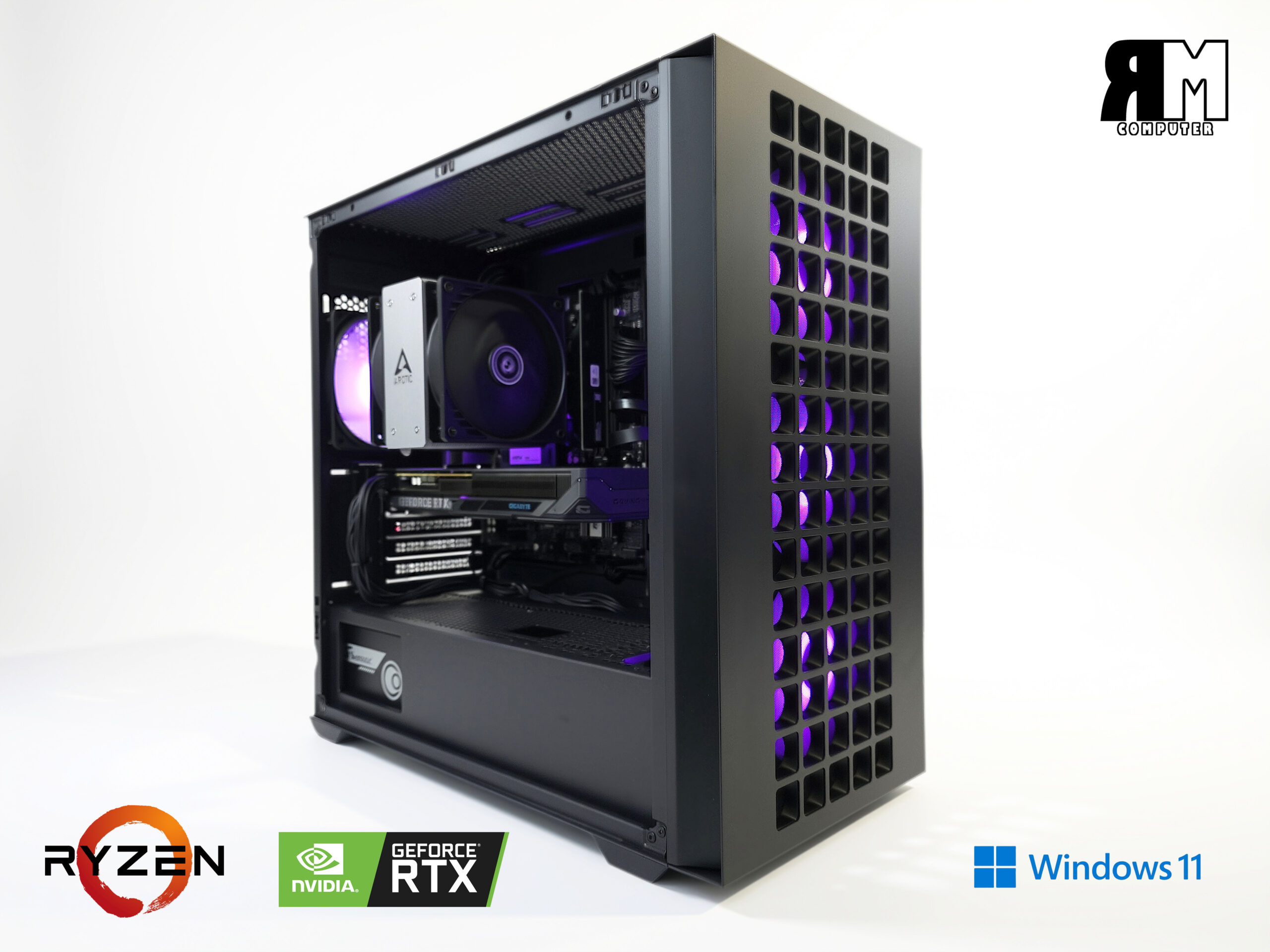 ⭐RMC Einsteiger Gaming PC – RYZEN 5 8400F, RTX 5050 8GB, 16GB DDR5 RAM, 480GB SSD - TOP⭐