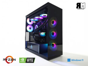 ⭐RMC Gaming PC – RYZEN 7 9800X3D, RTX 5070 Ti 16GB, 32GB DDR5 RAM, 1000GB SSD, WaKU - TOP⭐